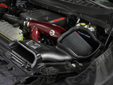 aFe 17-24 Ford F-150 Track Series Red Kevlar Carbon Fiber C/A Intake System w/Black Pro 5R Filter aFe Cold Air Intakes  AXOPROS