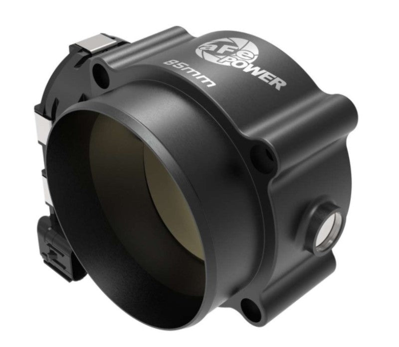 aFe 18-21 Ford Mustang GT 5.0L 85mm Billet Throttle Body aFe Throttle Bodies  AXOPROS