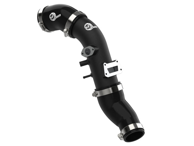aFe 19-22 Hyundai Veloster N L4 2.0L (t) BladeRunner 2-3/4in Aluminum Cold Charge Pipe - Black aFe Intercoolers  AXOPROS