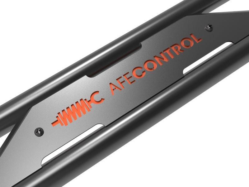 aFe 19-22 Mazda 3 L4 2.0L/2.5L/2.5L (t) CONTROL Front Suspension Strut Brace  - Gunmetal Gray aFe Strut Bars  AXOPROS