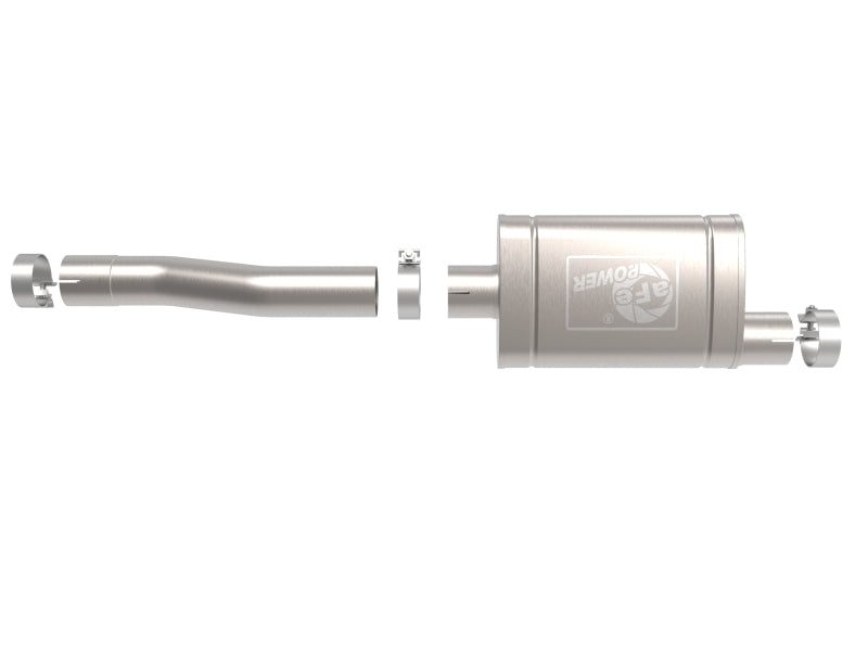 aFe 20-21 GM Trucks (V8-6.2L) 409 Stainless Steel Muffler Upgrade Pipe aFe Catback  AXOPROS