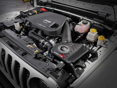 aFe 20-21 Jeep Wrangler (JL) V6-3.0L (td) Momentum HD Cold Air Intake System w/ Pro Dry S Media aFe Cold Air Intakes  AXOPROS