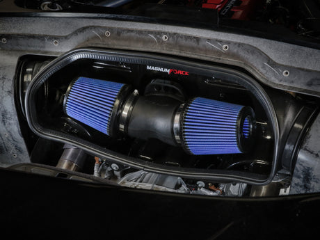 aFe 20-23 Chevy Corvette C8 Magnum FORCE Stage-2 Cold Air Intake w/ Pro 5R Filters aFe Cold Air Intakes  AXOPROS