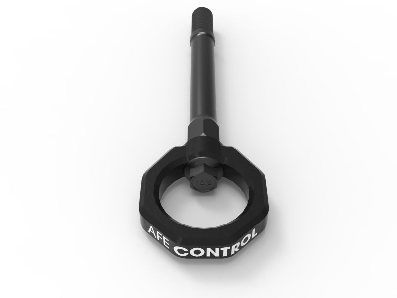 aFe 20-24 Chevrolet Corvette Control Front Tow Hook (Black) aFe Tow Hooks  AXOPROS