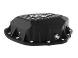 aFe 2020 Chevrolet Silverado 2500 HD  Rear Differential Cover Black ; Pro Series w/ Machined Fins aFe Diff Covers  AXOPROS