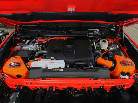 aFe 2022 Toyota Tundra V6-3.5L (tt) Momentum GT Cold Air Intake System w/ Pro 5R Filter - Orange aFe Cold Air Intakes  AXOPROS