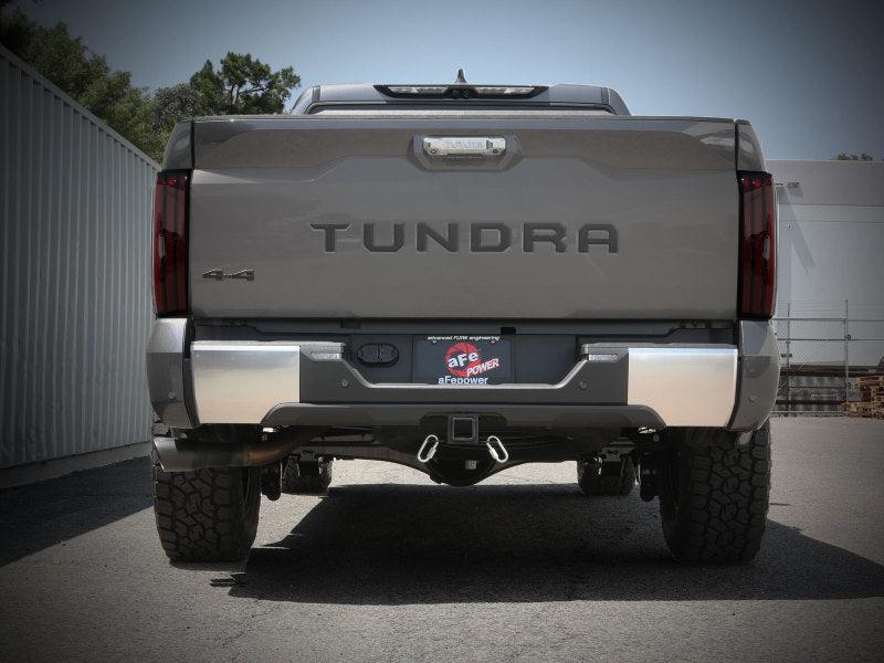 aFe 2022 Toyota Tundra V6-3.5L (tt) Vulcan Series 2.5in to 3in 304 SS Cat-Back Exhaust w/ Black Tip aFe Catback  AXOPROS