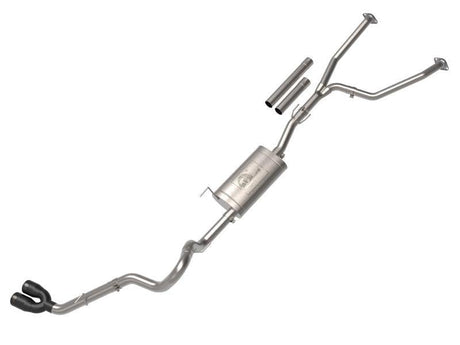 aFe 2022 Toyota Tundra V6-3.5L (tt) Vulcan Series 2.5in to 3in 304 SS Cat-Back Exhaust w/ Black Tip aFe Catback  AXOPROS