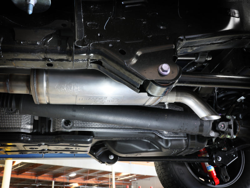 aFe 2024 Toyota Tacoma L4-2.4L ROCK BASHER 2.5in 409 Stainless Steel Cat-Back Exhaust System aFe Catback  AXOPROS