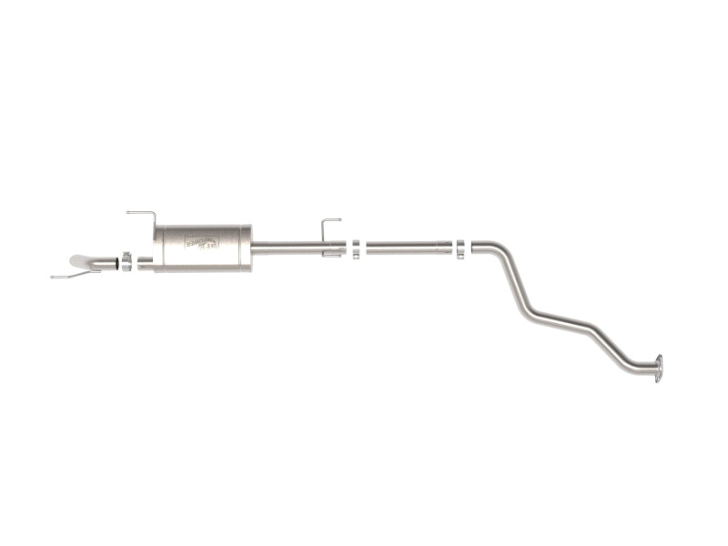 aFe 2024 Toyota Tacoma L4-2.4L ROCK BASHER 2.5in 409 Stainless Steel Cat-Back Exhaust System aFe Catback  AXOPROS