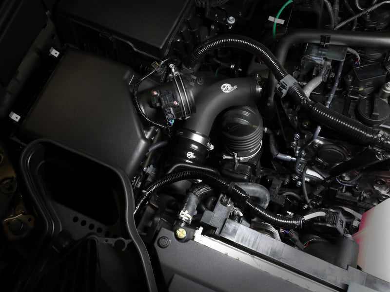 aFe 2024 Toyota Tacoma L4 2.4L (t) BladeRunner 2.5in Aluminum Hot Charge Pipe aFe Intercoolers  AXOPROS