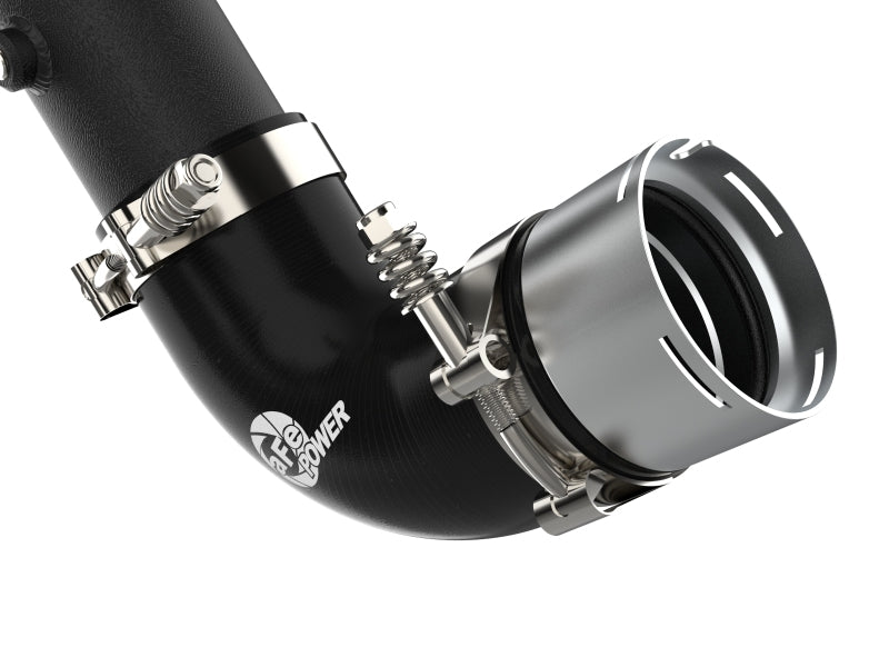 AFE 21-22 Ford Bronco L4-2.3L (t) BladeRunner Alum Hot/Cold Charge Pipe Kit - Black aFe Intercoolers  AXOPROS