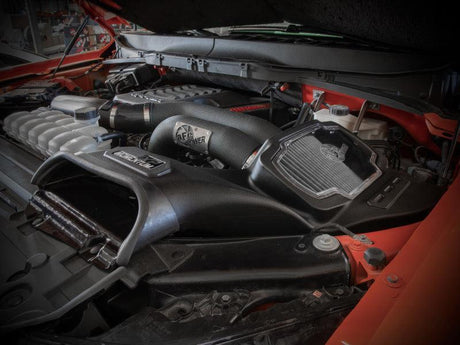 aFe 21-22 Ford F-150 Raptor V6-3.5L(tt) Momentum XP Cold Air Intake System Blk w/ Pro Dry S Filter aFe Air Filters - Universal Fit  AXOPROS