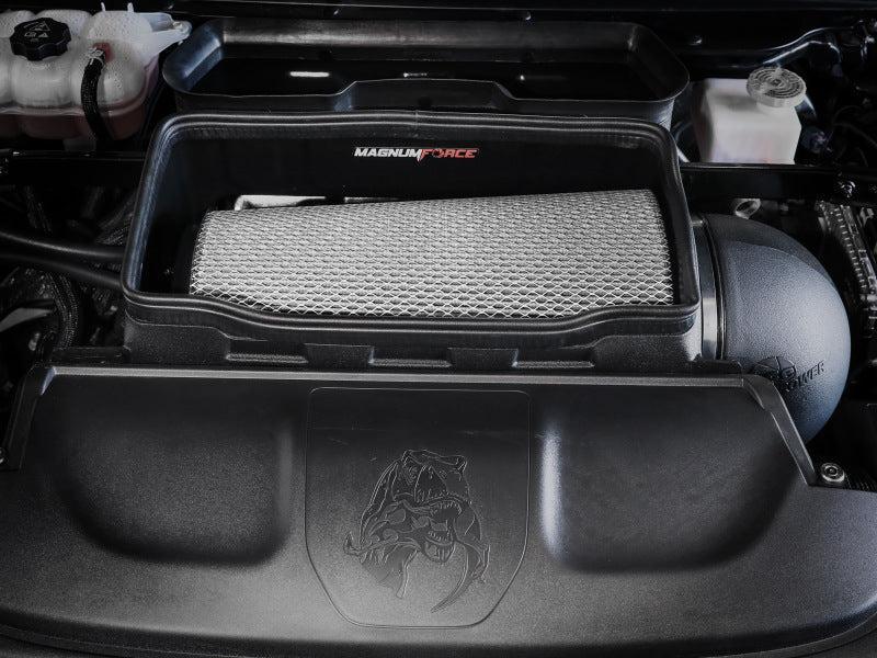 aFe 21-23 RAM 1500 TRX V8-6.2L SC Magnum FORCE Stage2 Cold Air Intake System w/Pro DRY S aFe Cold Air Intakes  AXOPROS