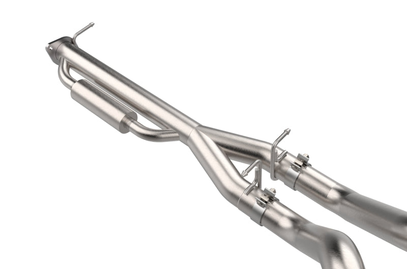 aFe 21-24 Ford F-150 Vulcan Series 3 IN to 3-1/2 IN Stainless Steel Cat-Back Exhaust System - Black aFe Catback  AXOPROS