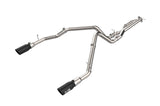 aFe 21-24 Ford F-150 Vulcan Series 3 IN to 3-1/2 IN Stainless Steel Cat-Back Exhaust System - Black aFe Catback  AXOPROS