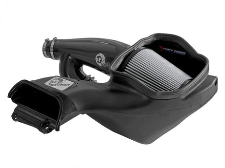 aFe 21-24 Ford F150 Raptor Track Series Carbon Fiber Cold Air Intake System w/ Pro DRY S Filter aFe Cold Air Intakes  AXOPROS