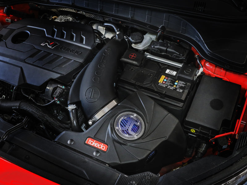aFe 22-23 Hyundai Kona N L4 2.0L(t) Takeda Momentum Cold Air Intake System w/ Pro 5R Filter aFe Cold Air Intakes  AXOPROS