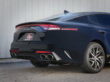 aFe 22-23 Kia Stinger L4-2.5L Turbo Gemini XV 3in to Dual 2-1/2in Cat-Back Exhaust System w/ Cut-Out aFe Catback  AXOPROS