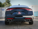 aFe 22-23 Kia Stinger L4-2.5L Turbo Gemini XV 3in to Dual 2-1/2in Cat-Back Exhaust System w/ Cut-Out aFe Catback  AXOPROS