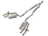 aFe 22-23 Kia Stinger L4-2.5L Turbo Gemini XV 3in to Dual 2-1/2in Cat-Back Exhaust System w/ Cut-Out aFe Catback  AXOPROS