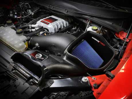 aFe 23-24 Ford F-150 Raptor R FORCE Stage 2 Cold Air Intake System w/ Pro 5R Filter aFe Air Intake Components  AXOPROS
