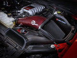 aFe 23-24 Ford F150 Raptor R Supercharged Red Carbon Track Series Air Intake w/ P5R Filter (MOQ 24) aFe Cold Air Intakes  AXOPROS