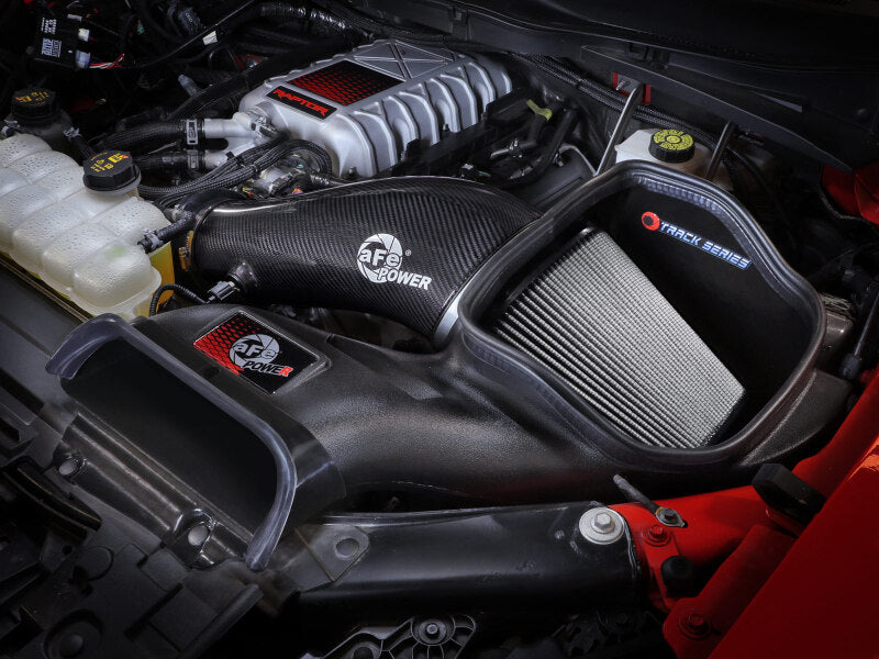 aFe 23-24 Ford F150 Raptor R V8 5.2L Supercharged Track Series Air Intake w/ PDS Filter aFe Cold Air Intakes  AXOPROS