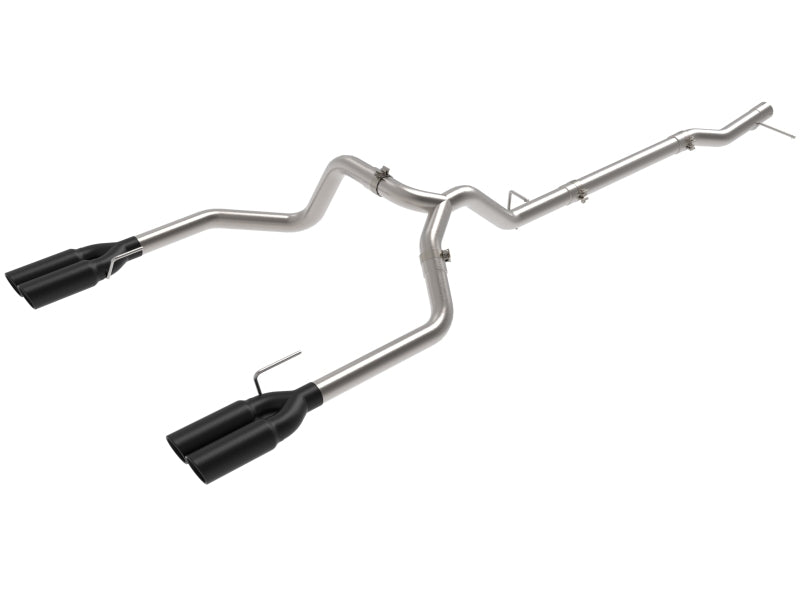 aFe 23-24 GM Trucks L6-3.0L (td) LZ0 Vulcan Series 3in 304 SS DPF-Back Exhaust System w/ Black Tip aFe DPF Back  AXOPROS