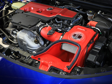aFe 23-24 Honda Civic Type R Takeda Momentum Red Edition Cold Air Intake System w/ Pro DRY S Filter aFe Cold Air Intakes  AXOPROS
