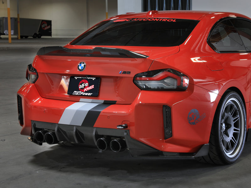 aFe 23-25 BMW M2 (G87) CONTROL Front / Rear Tow Hook - Black aFe Tow Hooks  AXOPROS