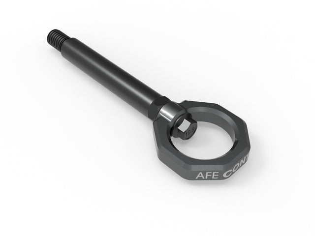 aFe 23-25 BMW M2 (G87) CONTROL Front / Rear Tow Hook - Gray aFe Tow Hooks  AXOPROS