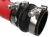 aFe 23-25 Ford F250/F350 Super Duty V8-6.7L BladeRunner Aluminum Hot & Cold Charge Pipe Kit - Red aFe Intercoolers  AXOPROS