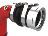 aFe 23-25 Ford F250/F350 Super Duty V8-6.7L BladeRunner Aluminum Hot & Cold Charge Pipe Kit - Red aFe Intercoolers  AXOPROS
