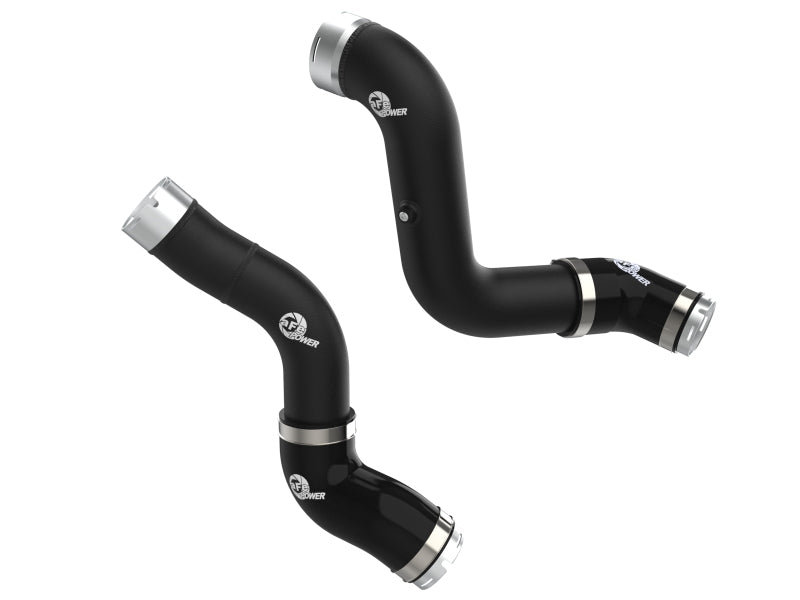 aFe 23-25 GM Colorado/Canyon L4-2.7L BladeRunner Aluminum Hot and Cold Charge Pipe Kit - Black aFe Intercoolers  AXOPROS