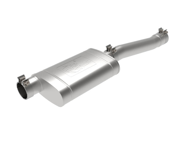 aFe Apollo GT Series 3in 409 Stainless Steel Muffler Upgrade 2019 GM Silverado/Sierra 1500 V8-6.2L aFe Catback  AXOPROS