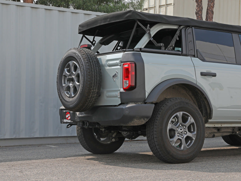 aFe Apollo GT Series 3in 409SS Cat-Back Ford Bronco 2021 L4 2.3L/V6 2.7L - Polished aFe Catback  AXOPROS