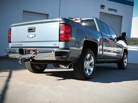 aFe Apollo GT Series 4in 409SS Cat Back Exh System Polished Tip 14-18GM Silverado 1500 V8-6.2L aFe Catback  AXOPROS
