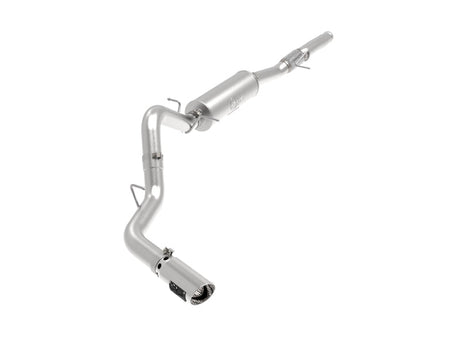 aFe Apollo GT Series 4in 409SS Cat Back Exh System Polished Tip 14-18GM Silverado 1500 V8-6.2L aFe Catback  AXOPROS