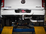 aFe ATLAS 5in Alum Steel DPF-Back Exhaust System w/Black Tip 19-20 Ram Diesel Trucks L6-6.7L (td) aFe DPF Back  AXOPROS