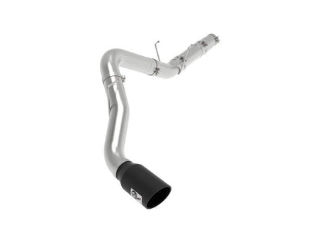 aFe ATLAS 5in DPF-Back Alum Steel Exhaust System w/ Black Tip 19-20 Ram Diesel Trucks L6-6.7L (td) aFe DPF Back  AXOPROS