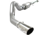 aFe Atlas Exhaust 4in Aluminized Cat-Back w/ 304 SS Polished Tip 11-13 Ford F-150 EcoBoost V6 3.5L aFe Catback  AXOPROS