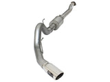 aFe Atlas Exhausts 4in Cat-Back Aluminized Steel Exhaust 2015 Ford F-150 V6 3.5L (tt) Polished Tip aFe Catback  AXOPROS