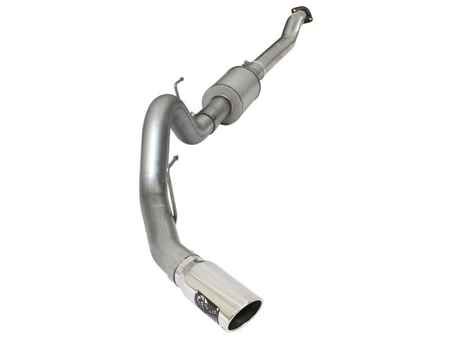 aFe Atlas Exhausts 4in Cat-Back Aluminized Steel Exhaust 2015 Ford F-150 V6 3.5L (tt) Polished Tip aFe Catback  AXOPROS