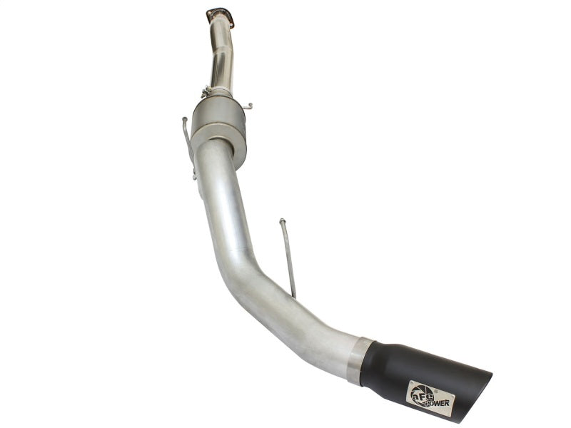 aFe Atlas Exhausts 4in Cat-Back Aluminized Steel Exhaust Sys 2015 Ford F-150 V6 3.5L (tt) Black Tip aFe Catback  AXOPROS