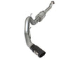 aFe Atlas Exhausts 4in Cat-Back Aluminized Steel Exhaust Sys 2015 Ford F-150 V6 3.5L (tt) Black Tip aFe Catback  AXOPROS