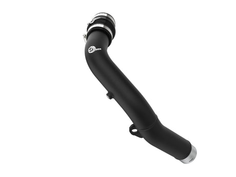 aFe BladeRunner 2-1/2 IN Aluminum Hot Charge Pipe Black 22-23 Subaru WRX H4-2.4L (t) aFe Intercoolers  AXOPROS