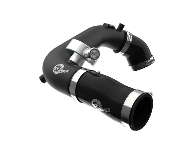 aFe BladeRunner 2 1/2in Intercooler Hot Side Charge Pipe 18-21 Jeep Wrangler JL L4-2.0L (t) - Black aFe Intercoolers  AXOPROS