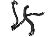 aFe BladeRunner 21-22 Ford F-150 Ecoboost V6-3.5L(tt) Aluminum Hot and Cold Charge Pipe Kit Black aFe Intercoolers  AXOPROS