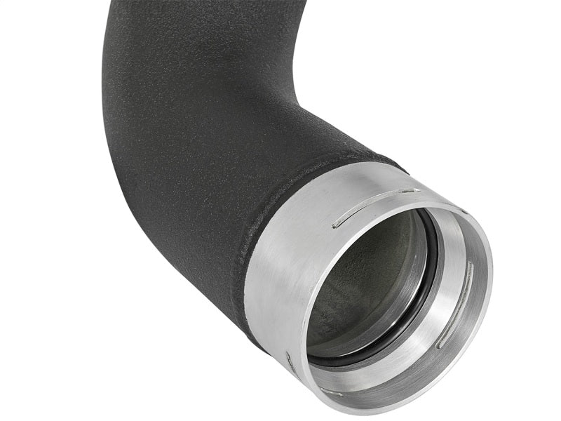 aFe BladeRunner 3in Black Intercooler Tube Cold Side 17-18 GM Diesel Trucks V8 6.6L (td) L5P aFe Intercoolers  AXOPROS